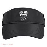 Funny Just Here For The Wieners Hotdog Lover Bbq Adult Drive Performance Visor thumb 0