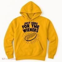 Funny Just Here For The Wieners Hotdog Lover Bbq Hoodie thumb 0