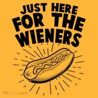Funny Just Here For The Wieners Hotdog Lover Bbq Baby Bodysuit thumb 2