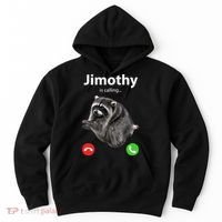 Funny Jimothy Is Calling Raccoon Viral Meme Hoodie thumb 0