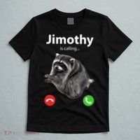 Funny Jimothy Is Calling Raccoon Viral Meme T-Shirt thumb 5