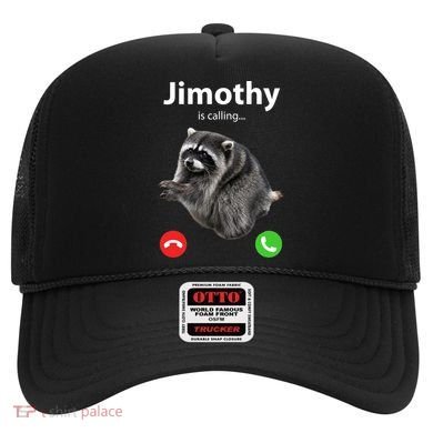 Funny Jimothy Is Calling Raccoon Viral Meme Hat