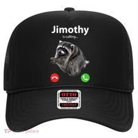 Funny Jimothy Is Calling Raccoon Viral Meme Hat thumb 0
