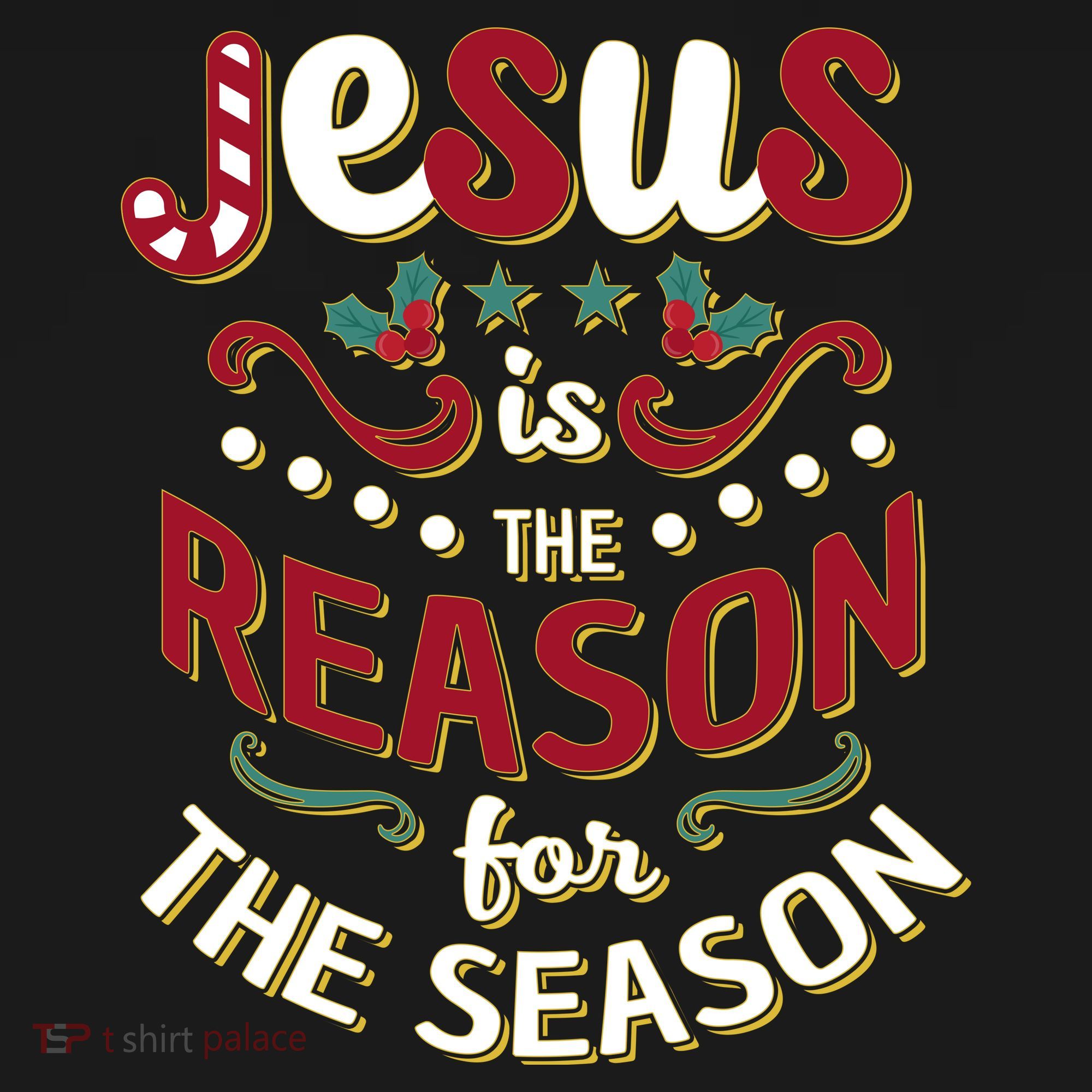 Festive Jesus Is The Reason For The Season Backpack