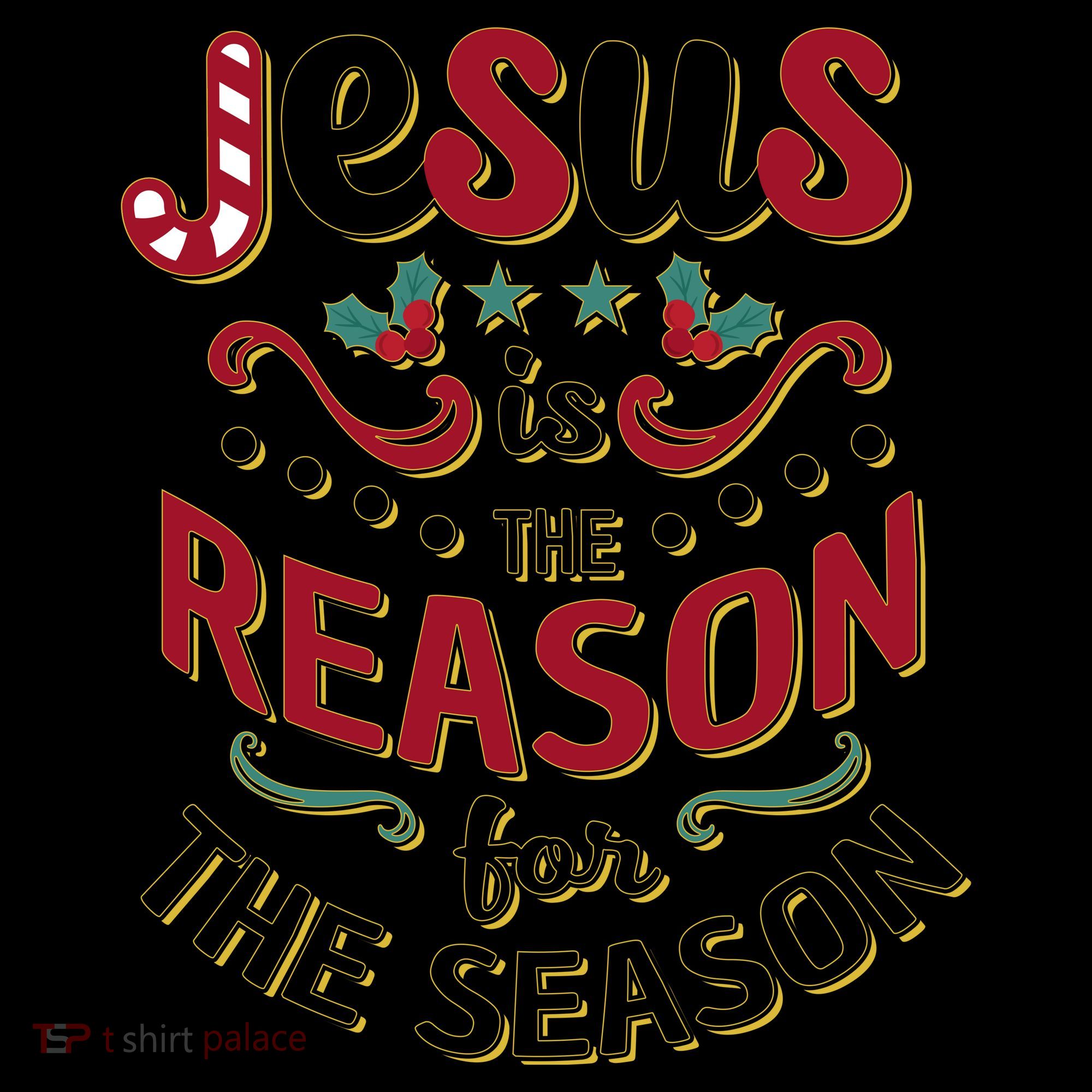 Festive Jesus Is The Reason For The Season Coffee Mug