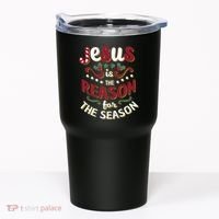 Festive Jesus Is The Reason For The Season Tumbler thumb 0