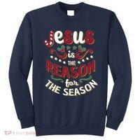 Festive Jesus Is The Reason For The Season Sweatshirt thumb 0