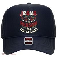 Festive Jesus Is The Reason For The Season Hat thumb 0