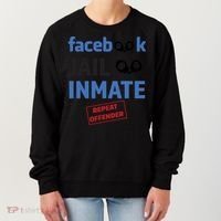 Facebook Jail Inmate Repeat Offender Women's Sweatshirt thumb 0