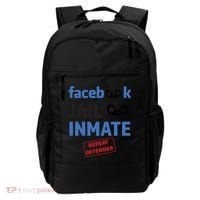 Facebook Jail Inmate Repeat Offender Backpack thumb 0