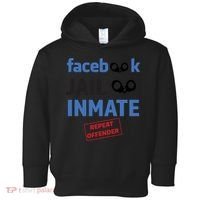 Facebook Jail Inmate Repeat Offender Toddler Hoodie thumb 0