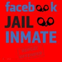 Facebook Jail Inmate Repeat Offender Santa Hat thumb 1