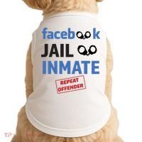 Facebook Jail Inmate Repeat Offender Doggie Tank thumb 0