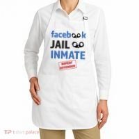 Facebook Jail Inmate Repeat Offender Apron thumb 2