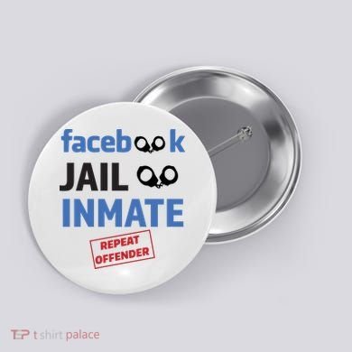 Facebook Jail Inmate Repeat Offender Button