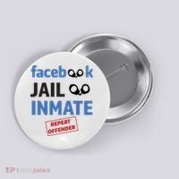 Facebook Jail Inmate Repeat Offender Button thumb 0