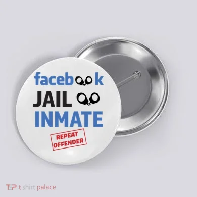 Facebook Jail Inmate Repeat Offender Button