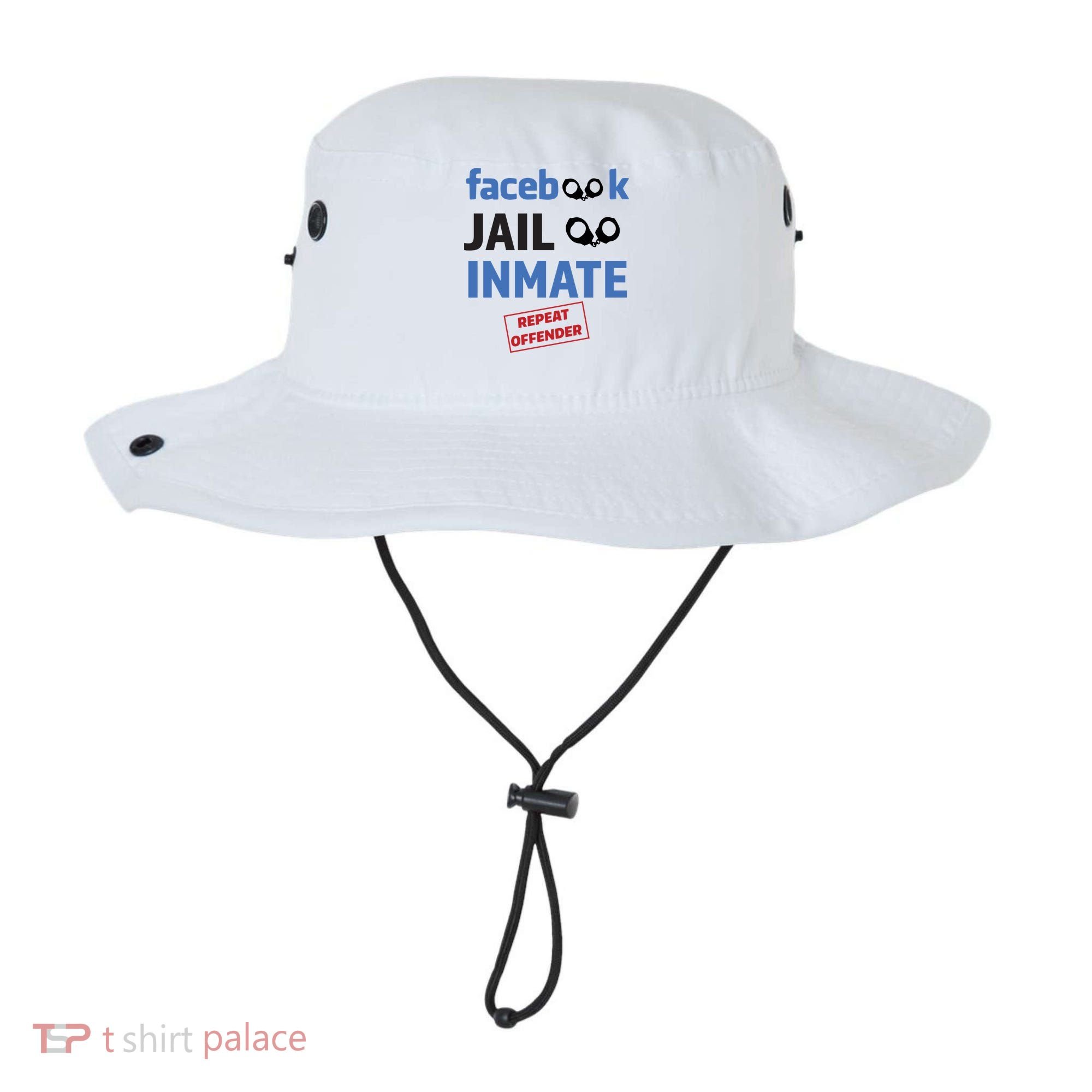 Facebook Jail Inmate Repeat Offender Bucket Hat