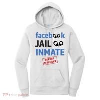 Facebook Jail Inmate Repeat Offender Women's Hoodie thumb 0
