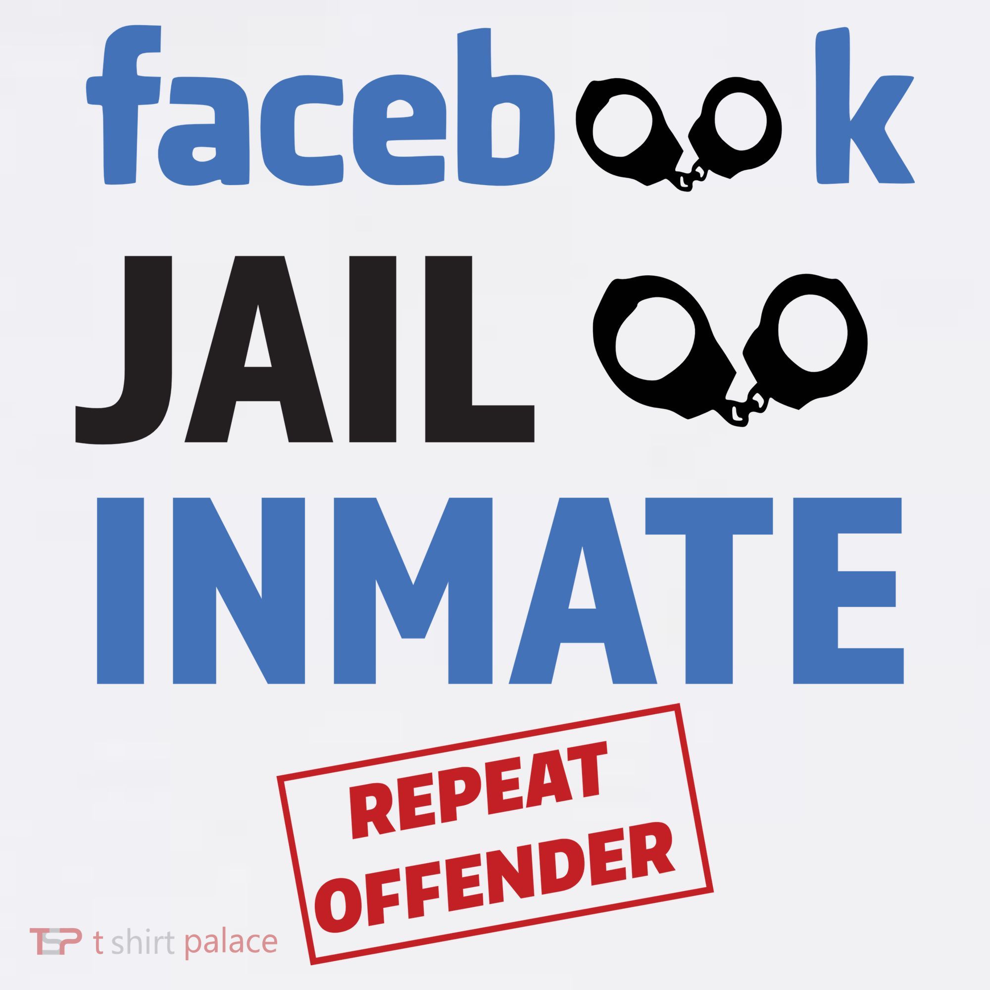 Facebook Jail Inmate Repeat Offender Mousepad