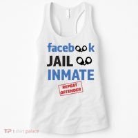 Facebook Jail Inmate Repeat Offender Women's Tank Top thumb 0