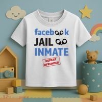 Facebook Jail Inmate Repeat Offender Toddler T-Shirt thumb 3