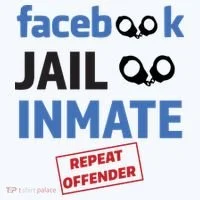 Facebook Jail Inmate Repeat Offender Kids Hoodie thumb 5