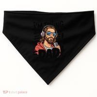 Funny Jesus IM Telling Dad Religious USA-Made Doggie Bandana thumb 0