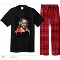 Funny Jesus IM Telling Dad Religious Pajama Set thumb 0