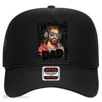 Funny Jesus IM Telling Dad Religious Hat thumb 0