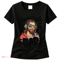 Funny Jesus IM Telling Dad Religious Women's T-Shirt thumb 0