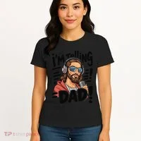 Funny Jesus IM Telling Dad Religious Women's T-Shirt thumb 4
