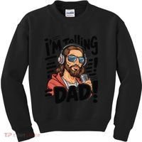Funny Jesus IM Telling Dad Religious Kids Sweatshirt thumb 0