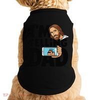 Funny Jesus IM Telling Dad Religious Doggie Tank thumb 0