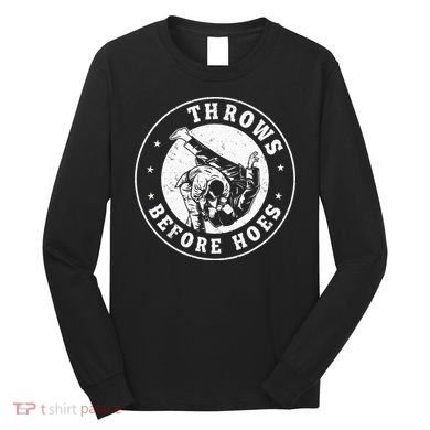 Funny Jiu Jitsu Judo Martial Arts Long Sleeve Shirt