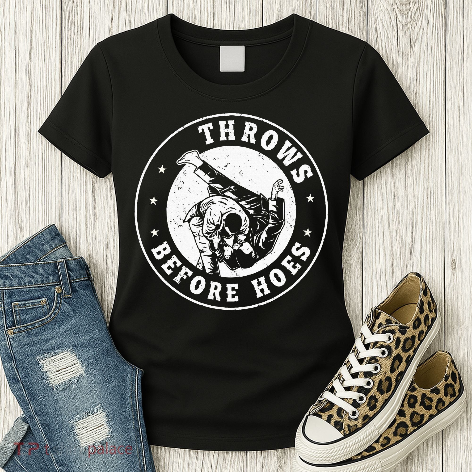 Funny Jiu Jitsu Judo Martial Arts Women's T-Shirt
