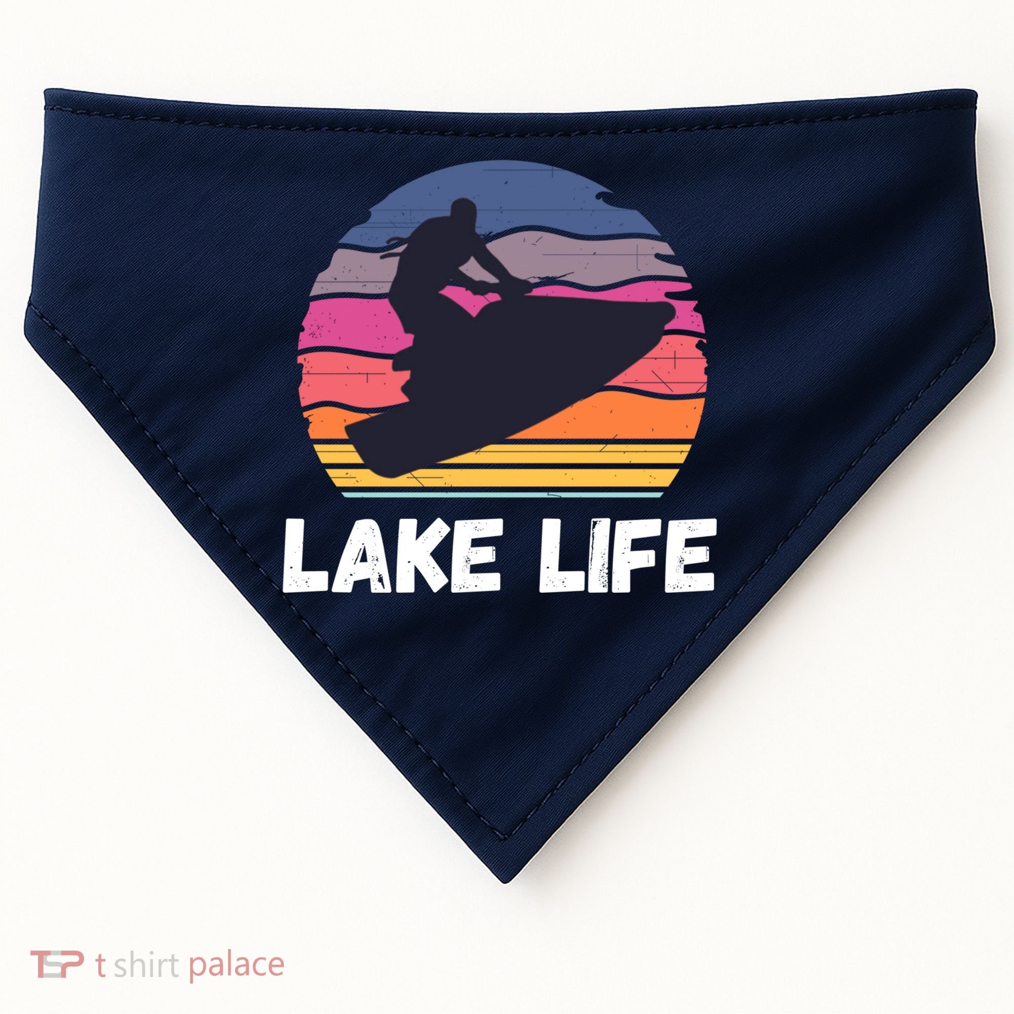 Funny Jetski Jetskiing Jet Ski Accessory For USA-Made Doggie Bandana
