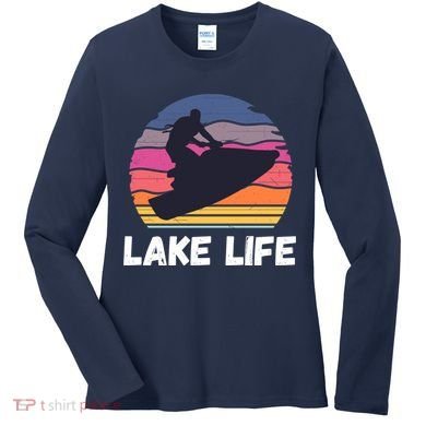 Funny Jetski Jetskiing Jet Ski Accessory For Women's Long Sleeve Shirt