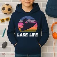 Funny Jetski Jetskiing Jet Ski Accessory For Kids Hoodie thumb 2
