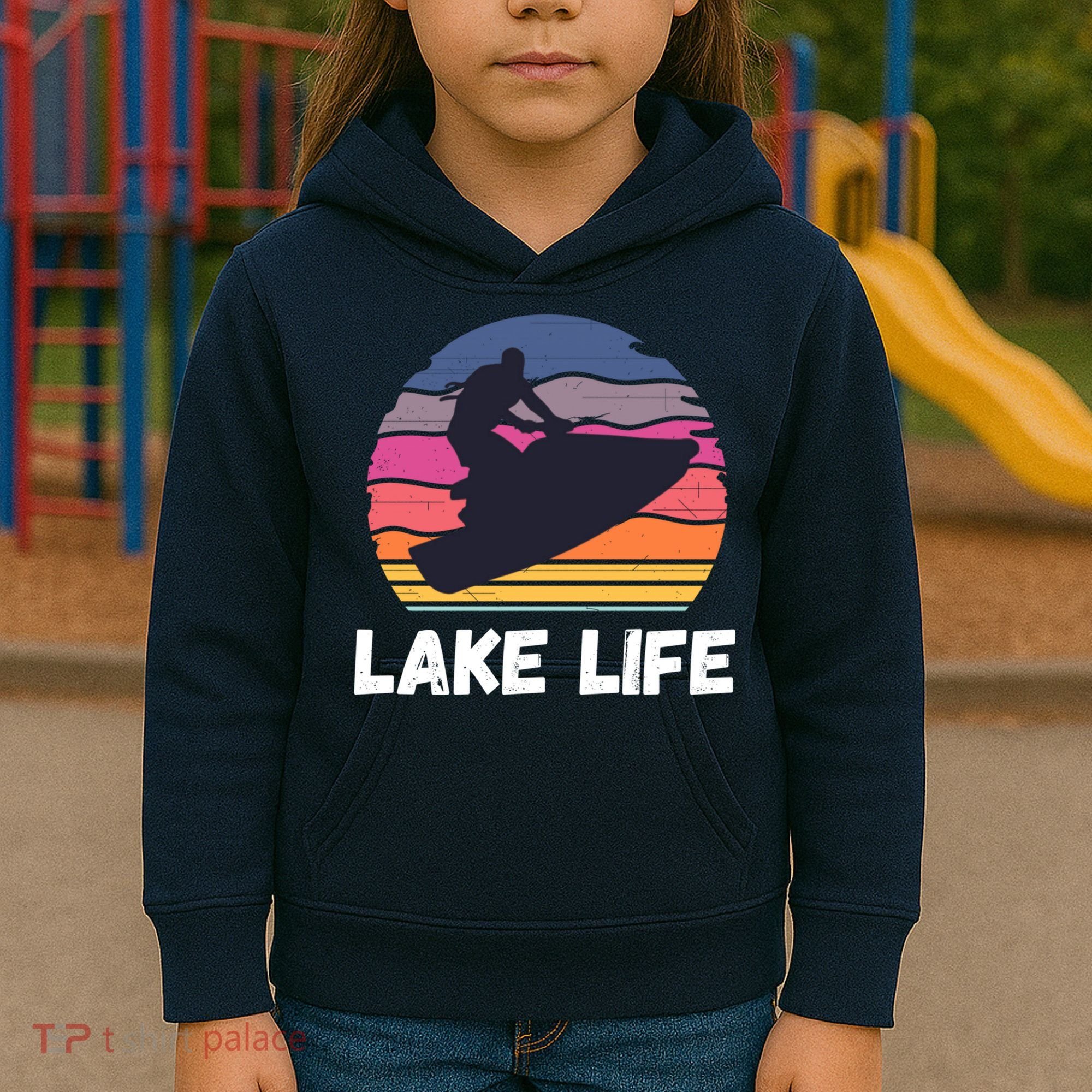Funny Jetski Jetskiing Jet Ski Accessory For Kids Hoodie