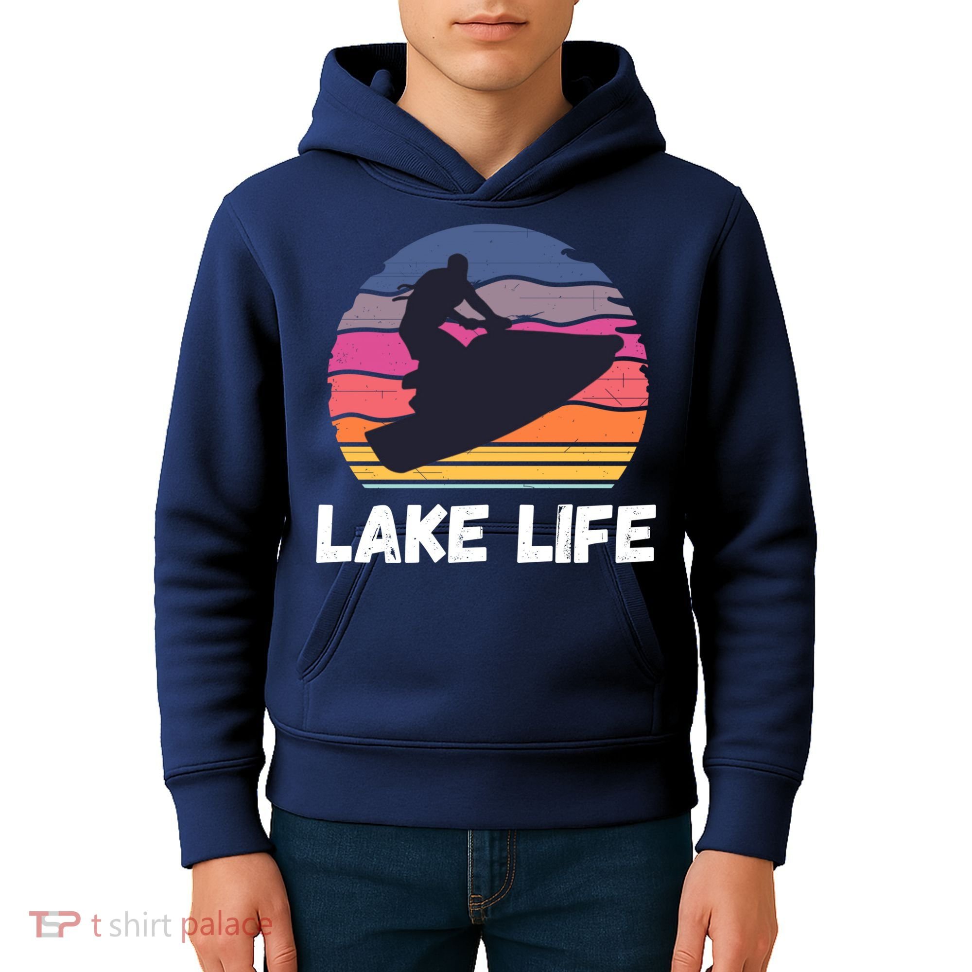 Funny Jetski Jetskiing Jet Ski Accessory For Kids Hoodie