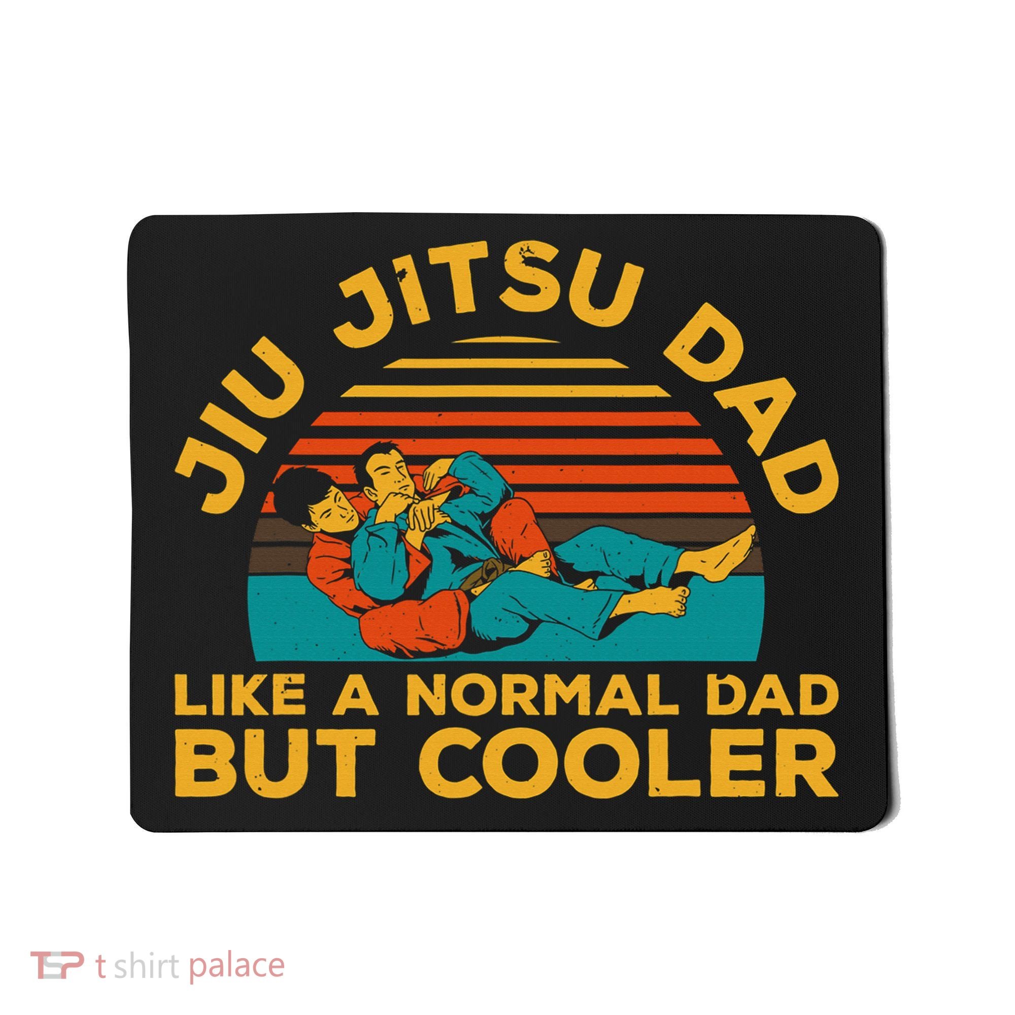 Funny Jiu Jitsu Dad For Brazilian Jiu Jitsu Lover Mousepad