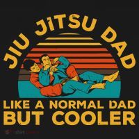 Funny Jiu Jitsu Dad For Brazilian Jiu Jitsu Lover Ornament thumb 1