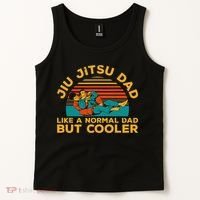 Funny Jiu Jitsu Dad For Brazilian Jiu Jitsu Lover Tank Top thumb 2