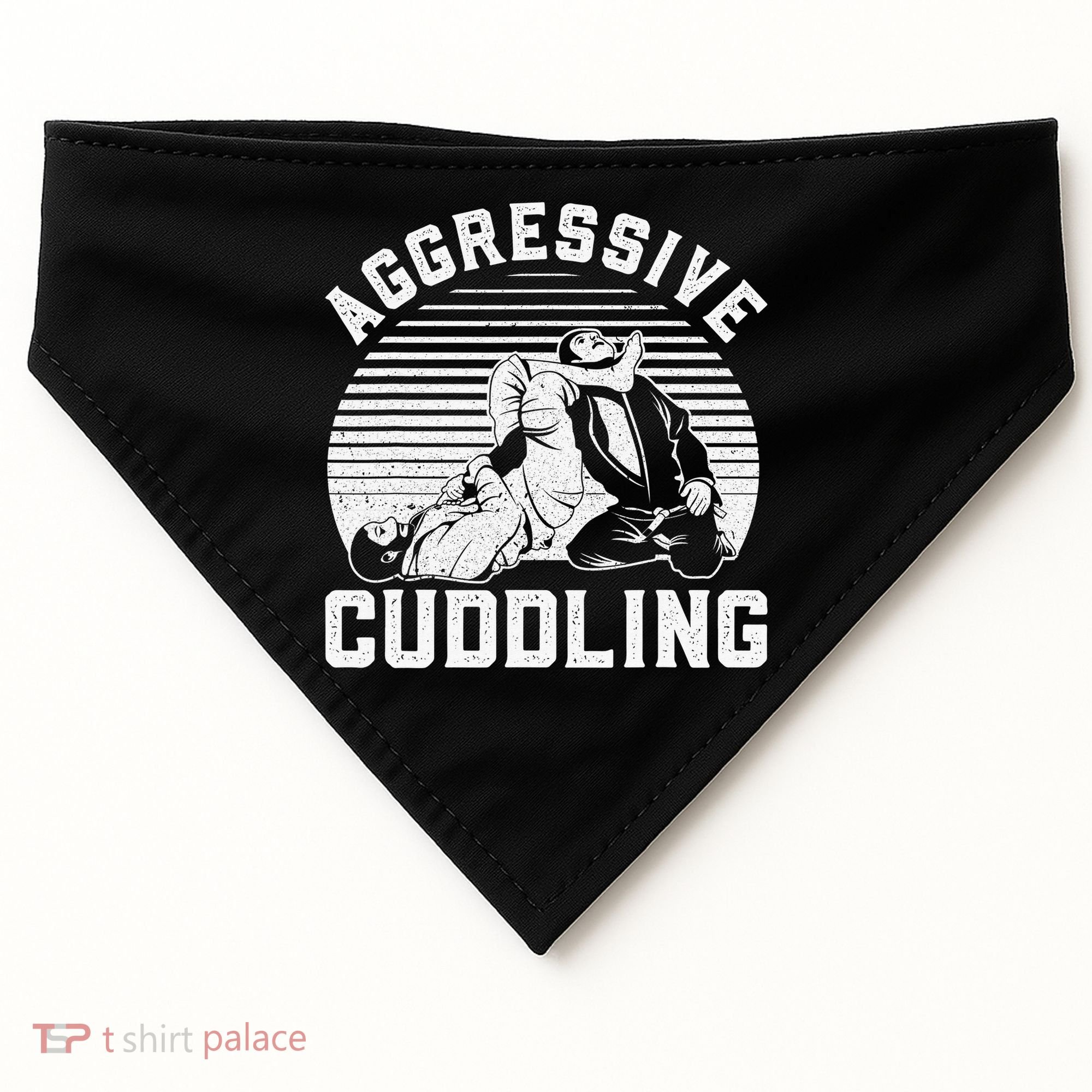 Funny Jiu Jitsu Gift For  Brazilian BJJ USA-Made Doggie Bandana