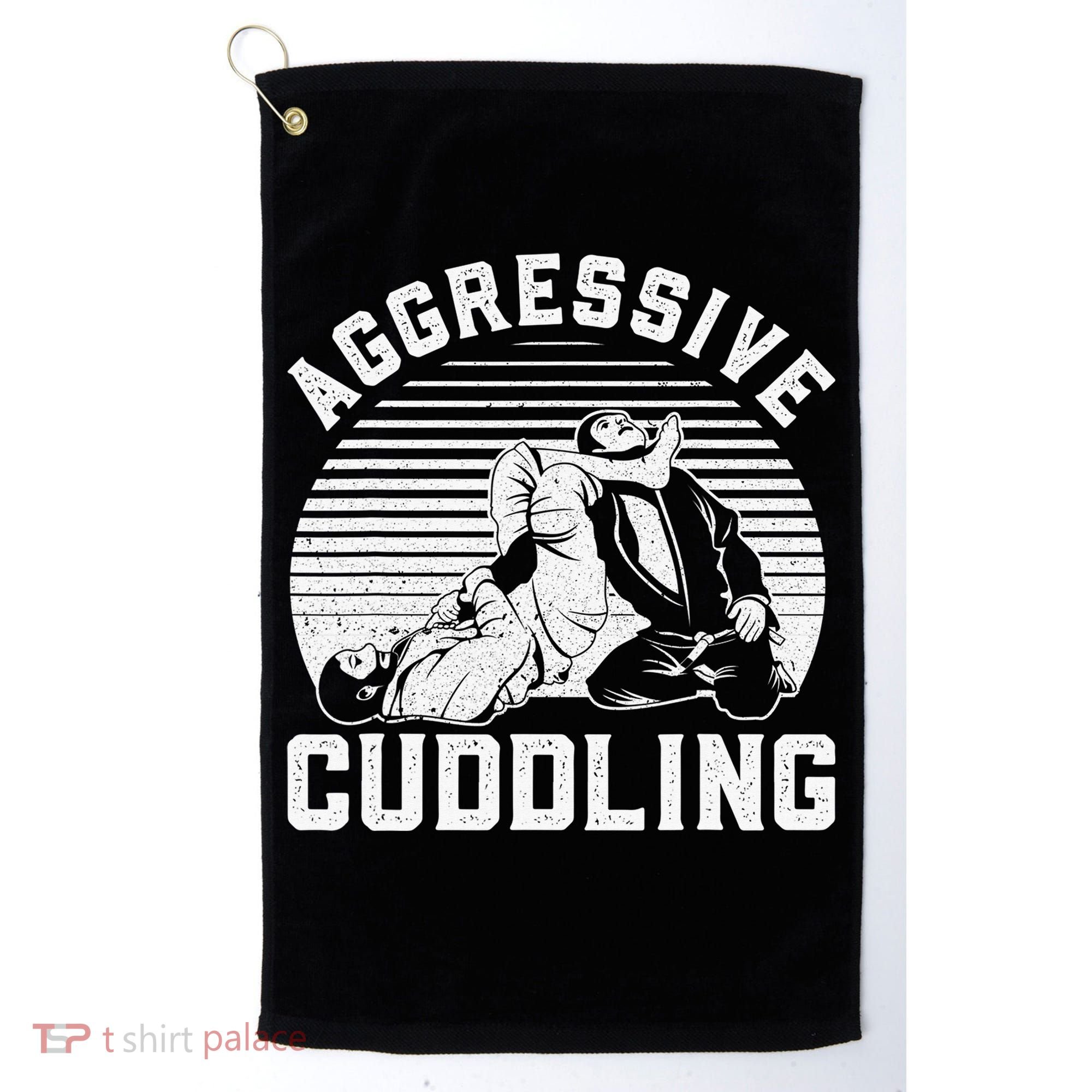 Funny Jiu Jitsu Gift For  Brazilian BJJ Golf Towel