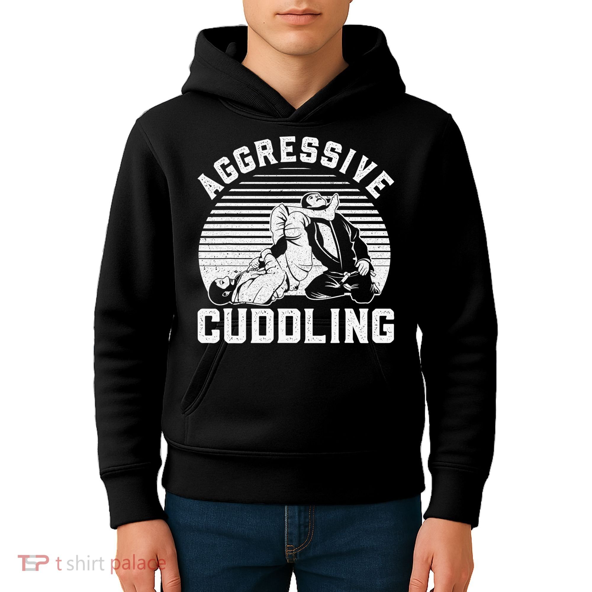 Funny Jiu Jitsu Gift For  Brazilian BJJ Kids Hoodie