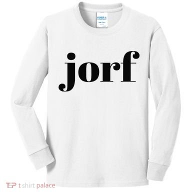 Funny Jorf Jorf Law Humor Kids Long Sleeve Shirt