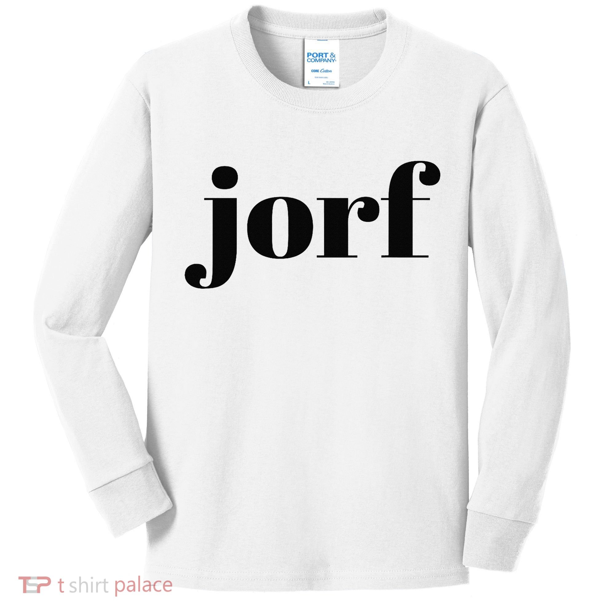 Funny Jorf Jorf Law Humor Kids Long Sleeve Shirt