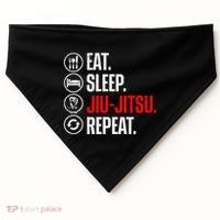 Funny Jiu Jitsu Brazilian Jiu Jitsu Bjj USA-Made Doggie Bandana thumb 0